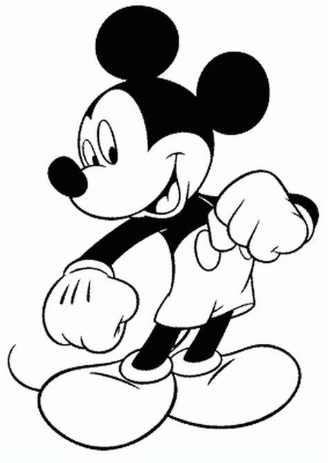 Free Mickey Outline Download Free Mickey Outline Png Images Free