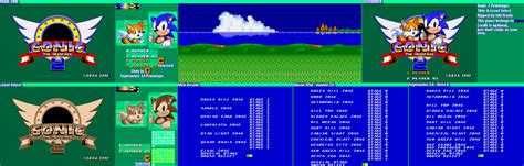 Genesis 32x Scd Sonic The Hedgehog 2 Prototypes Title Screen