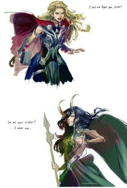 Thor Loki Genderbend Loki Marvel Female Thor Loki