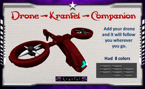 Second Life Marketplace Drone Kranfel Companion
