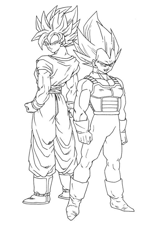 The first part of the new series of adventures of the red ball forever! Coloriage Dragon Ball Z Sangoku Super Sayen 3 Dragon Ball ...