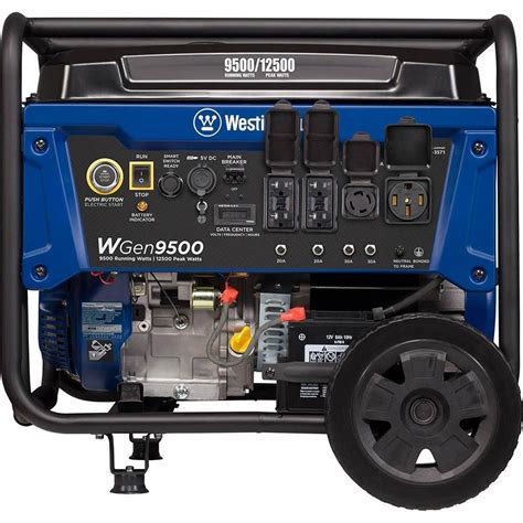 ( 4.8 ) stars out of 5 stars 5665 ratings , based on 5665 reviews Westinghouse WGen9500 Heavy Duty Portable Generator Review