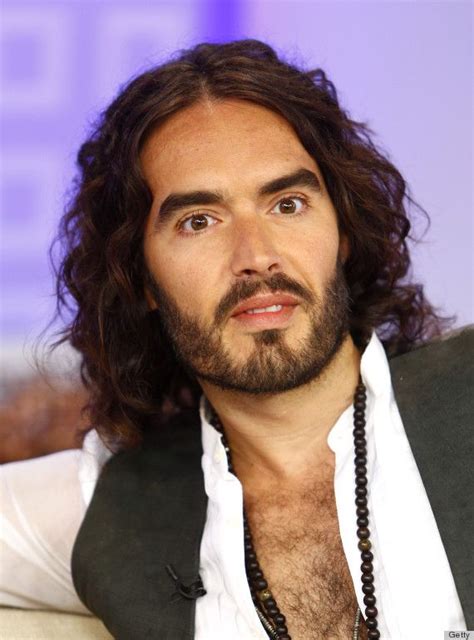 9 Male Celebrities Who Give Us Major Hair Envy Russell Brand Celebrities Male Curly Hair