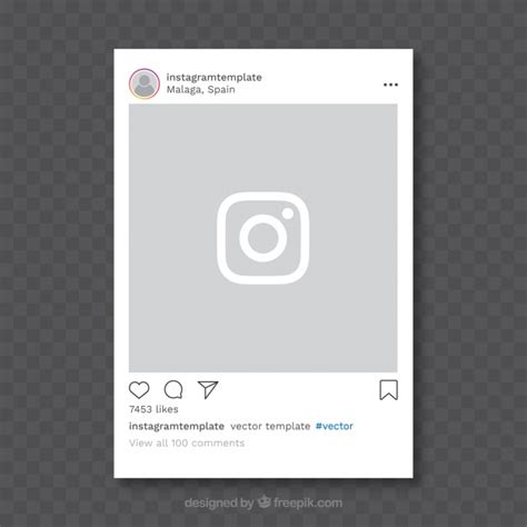 We did not find results for: Instagram post with transparent background | Free Vector
