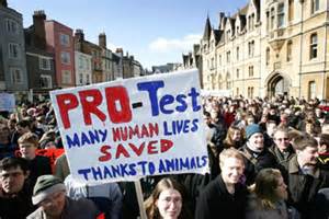 Pro Animal Experimentation Laboratory Protesters