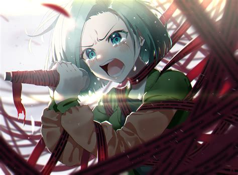 Anime Girl Crying Image