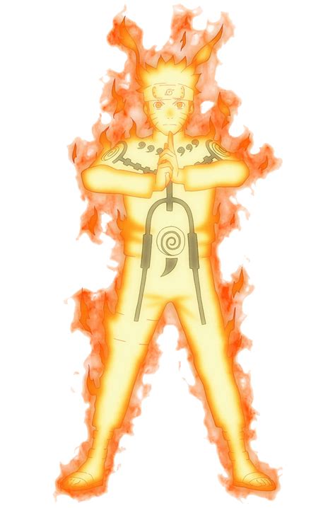 Image Narutos Nine Tails Chakra Modepng Narutopedia