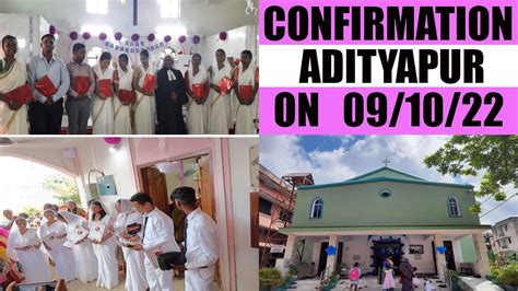 Adityapur Holy Confirmation On 09 10 22 G E L Church Holy Confirmation