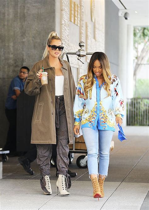 Khloe Kardashian Has Lunch With Malika Haqq After Ex Compliments Her Hollywoodlife Heardzone