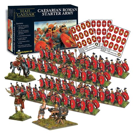 Buy Wargames Delivered Caesarian Roman Starter Army 28mm Miniatures