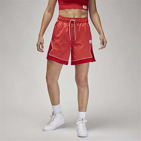 Womens Jordan Red Shorts Nike Gb