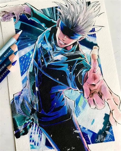 Gojo By Altsuki Awesome⠀💥 Are You An Animeartist Take On The