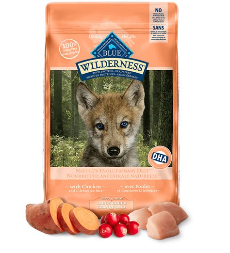 Blue life protection formula dog food is a product of the blue buffalo company. BLUE Wilderness Nature's Evolutionary Diet with Chicken ...