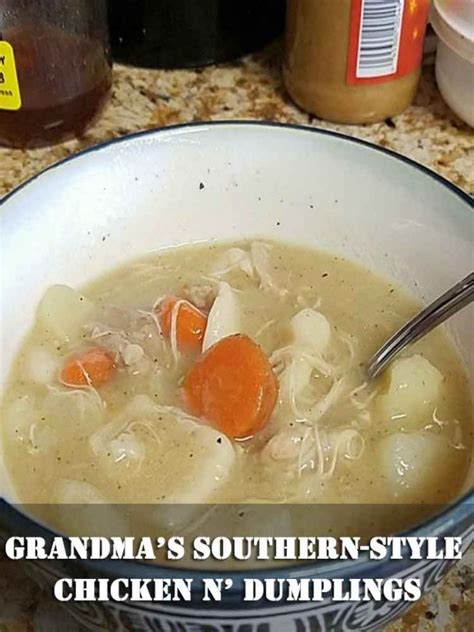 grandma s southern style chicken n dumplings 99easyrecipes