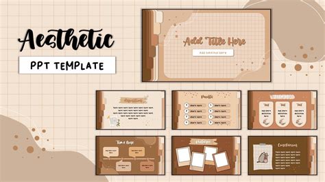 Aesthetic Ppt Animated Slide Easy Simple Free Template Short