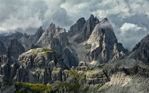 Dolomites Italy Mountains Wallpapers Wallpaper Cave