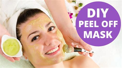 5 diy peel off masks to try at home for healthy looking skin youtube