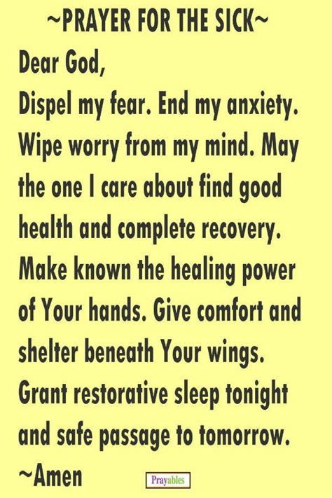 Pin By Selina On Sick Loved Ones Prayer For The Sick