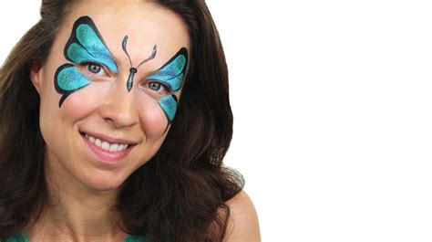 Beginners Butterfly Face Paint Tutorial Snazaroo Einfache