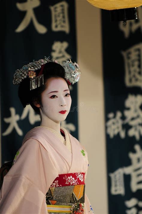 maiko at japanese festival editorial image image of beauty 10224985