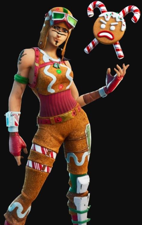 Fortnite V1500 Christmas Skins Leaked Gingerbread Renegade Raider