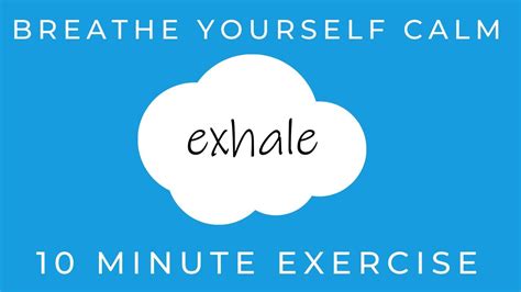 Breathing Exercises To Stop Panic Attack Guided Breath Bubble No Music Take A Deep Breath