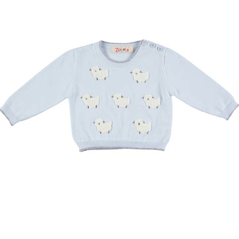 Zubels Sweet Lamb Sweater For Baby Boys