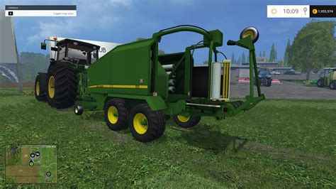 John Deere 678 Baler Wrapper V2 Farming Simulator 17 19 Mods Fs17