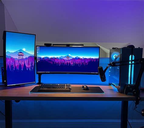 Ditched The Triple Monitor Setup For This Beauty Any Suggestions For