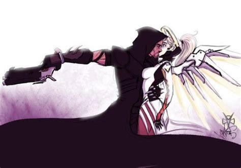 Mercy X Reaper Yes Overwatch Amino