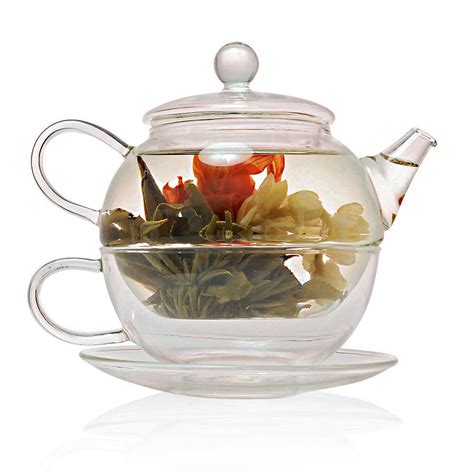 Flowering Tea T Set For One By The Exotic Teapot