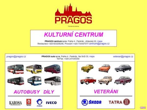 Pragos Auto S R O Praha Kr Iv Firmy Cz
