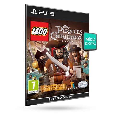 Lego Piratas Do Caribe Ps3 Psn Mídia Digital Top Games Entrega Digital