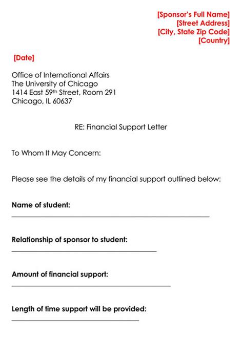 16 Best Letter Of Support Samples How To Word Your Letter