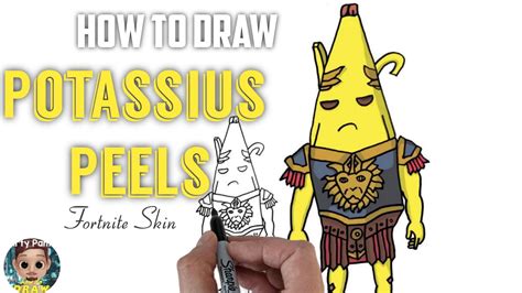 How To Draw Potassius Peels Fortnite Skin Youtube