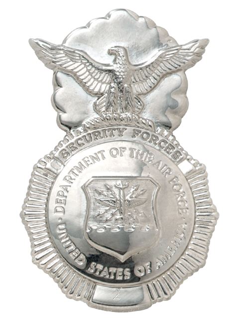 Usaf Air Force Security Police Forces Sp Sf Qualification Skill Badge