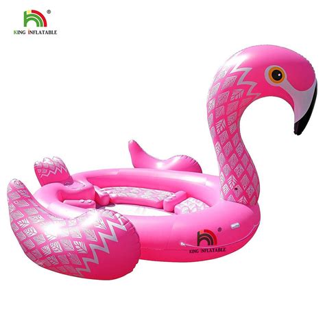 2019 New Design Pink Flamingo Inflatable Pool Float Inflatable Flamingo