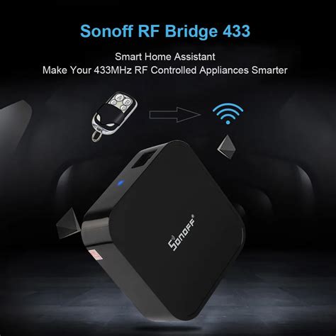 Sonoff Rf Bridge 433 Wifi Smart Home Automation Module Diy 433mhz