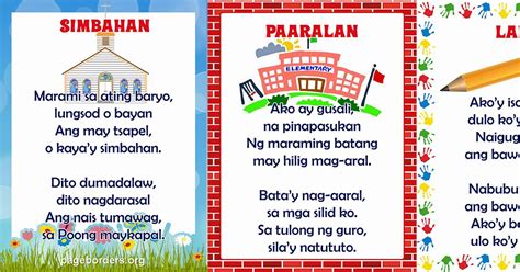 Halimbawa Ng Mga Tagalog Na Tula Filipino Poem Na Pam