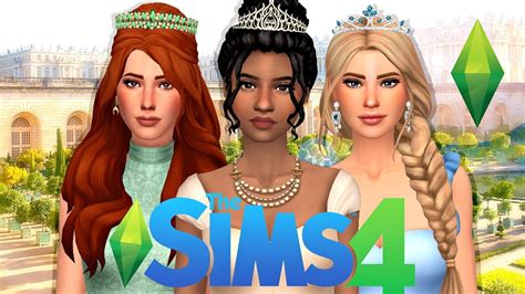 Royal Princess 👑 Sims 4 Create A Sim Youtube