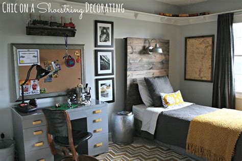 Chic On A Shoestring Decorating Bigger Boy Room Reveal