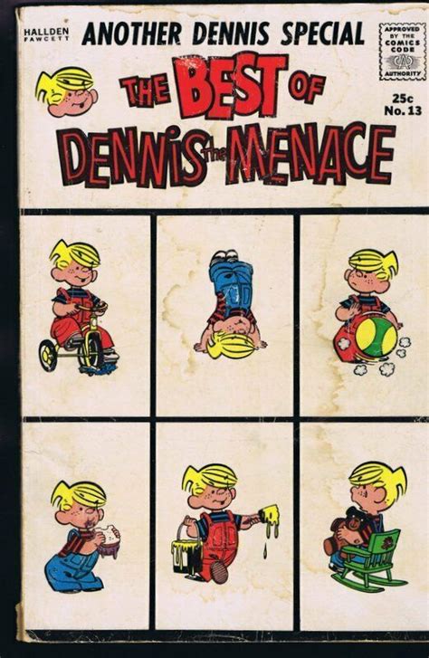 Best Of Dennis The Menace 13 Original Vintage 1963 Hallden Comics