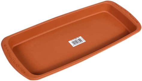 Huplue Plastic Rectangular Flower Pot Saucer Tray 114 216