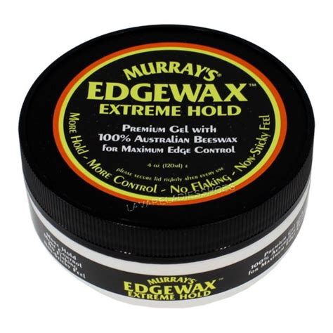 Murrays Edge Wax Extreme Hold 4oz Janson Beauty