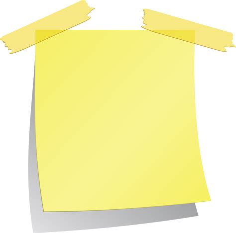 Yellow Sticky Notes Png Image Purepng Free Transparent Cc0 Png