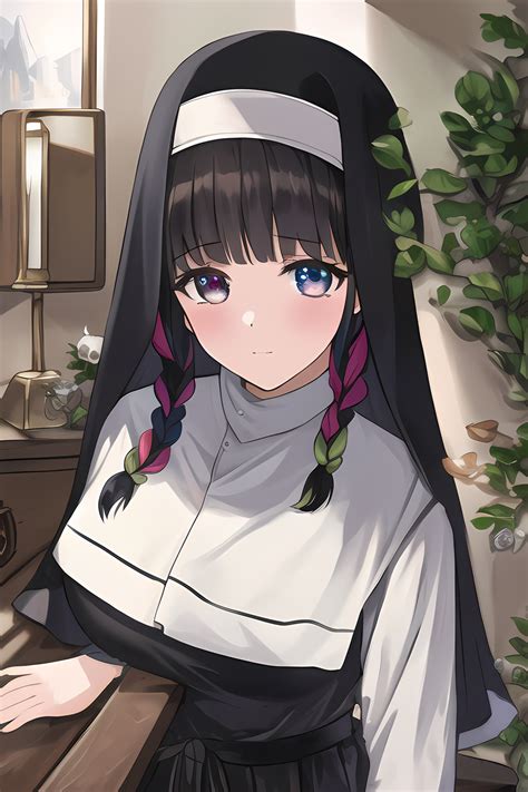 Beautiful Anime Kawaii Cute Nun By Sianworld On Deviantart