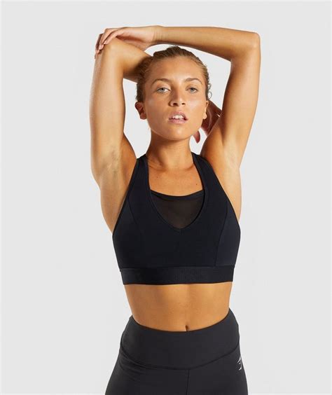 gymshark endurance sports bra black black sports bra womens workout outfits sports bra