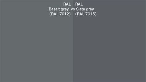 Ral Basalt Grey Vs Slate Grey Side By Side Comparison