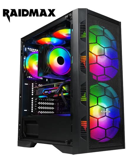 Raidmax X616tbf Mid Tower Argb Gaming Chassis