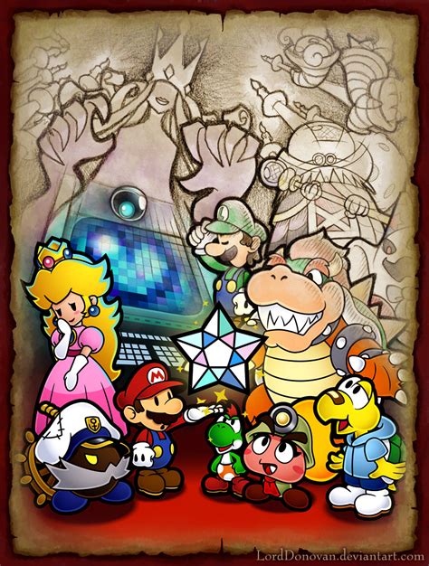 Paper Mario The Thousand Year Door Favourites By Paper Mario Fan Club